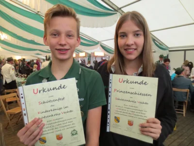 Kreiskinderkönigschießen in Visbek (Bild vergr&ouml;&szlig;ern)
