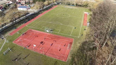 Meldung: Luftaufnahmen Sportplatz Marnitz