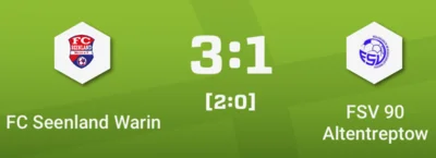 + + + Video vom Spiel gegen FSV 90 Altentreptow + + + (Bild vergr&ouml;&szlig;ern)
