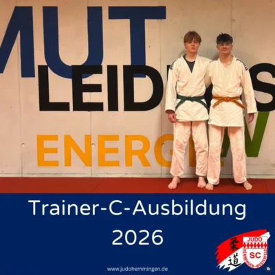2025.03.15 Trainer C-Ausbildung Modul 1 - Teilnehmer SC Hemmingen Justin u. Philip (Bild vergr&ouml;&szlig;ern)