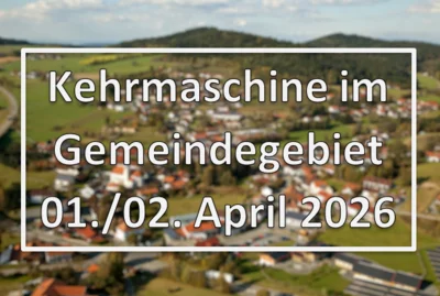 Frühjahrsreinigung 2026: Kehrmaschine kommt