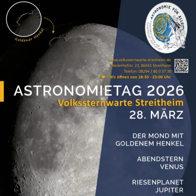 Volkssternwarte Streitheim: Astronomietag am 28.03.2026 (Bild vergr&ouml;&szlig;ern)
