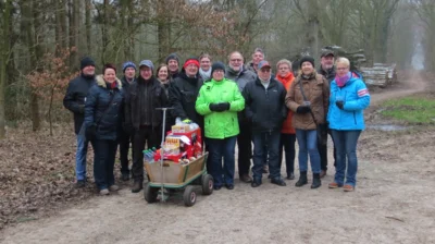 Kohlgang der aktiven Schützen (Bild vergr&ouml;&szlig;ern)