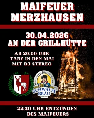 Maifeuer 2026 in Merzhausen