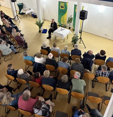 Meldung: Rückschau Jörg Gräser zu Gast im Bürgerhaus Taura