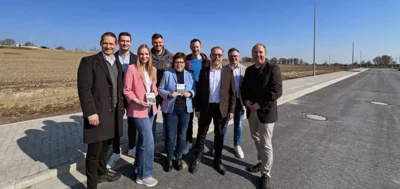 Meldung: Pressemitteilung der WFG: ECO PORT Süd: Erschließung abgeschlossen