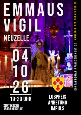 Emmausvigil in Neuzelle (Bild vergr&ouml;&szlig;ern)
