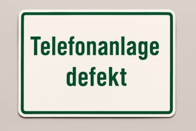 Ausfall der Telefonanlage in der Stadtverwaltung