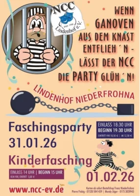 Meldung: NCC - Fasching im Lindenhof