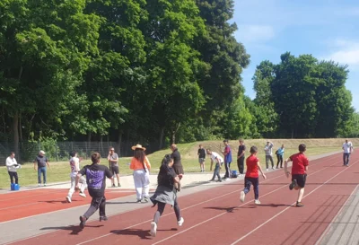 100 m Lauf (Bild vergr&ouml;&szlig;ern)
