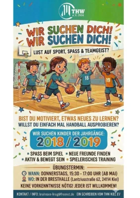 Wir suchen Handballkinder!!!