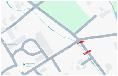 Gesamtsperrung des Verkehrs im OT Grünlichtenberg, Obere Dorfstraße am 07.04.2026