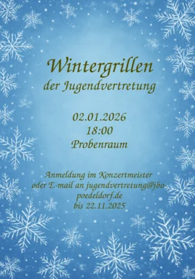 Wintergrillen (Bild vergr&ouml;&szlig;ern)