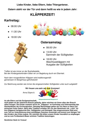 Kläpperzeit (Bild vergr&ouml;&szlig;ern)