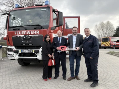 Foto zur Meldung: Wenn es darauf ankommt, zählt jede Minute. 🚒
