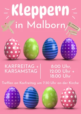 Kleppern in Malborn (Bild vergr&ouml;&szlig;ern)