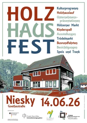 HolzhausFest 2026: Niesky lädt zum Mitmachen ein! (Bild vergr&ouml;&szlig;ern)