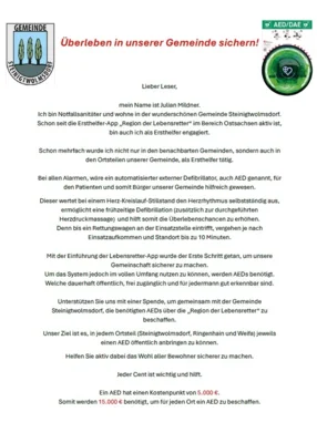 Überleben in der Gemeinde sichern! (Bild vergr&ouml;&szlig;ern)