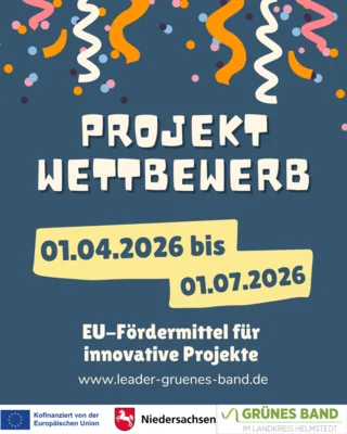Projektwettbewerb der LEADER-Region „Grünes Band im Landkreis Helmstedt“ startet – 150.000 € Fördermittel zu vergeben