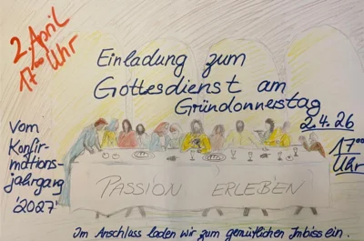 Abbildung Einladung zum Gottesdienst "Passion Erleben" (Bild vergr&ouml;&szlig;ern)