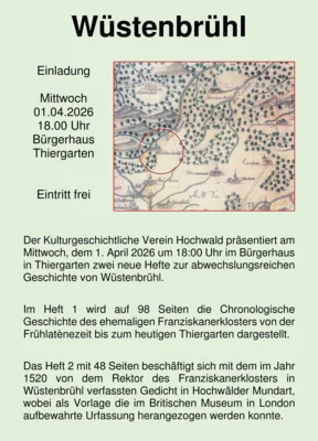 Meldung: Wüstenbrühl