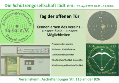 12.04.2026 Tag der offenen Tür