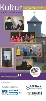 Kultur Alte Kirche 2026: Programm-Flyer verfügbar