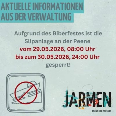 Sperrung der Slipanlage (Bild vergr&ouml;&szlig;ern)