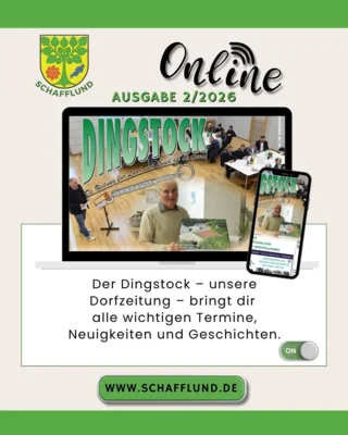 Dingstock Nr. 2 - 2026