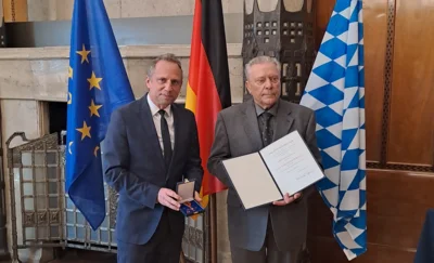 Hohe Auszeichnung für Johann Neubauer (Bild vergr&ouml;&szlig;ern)
