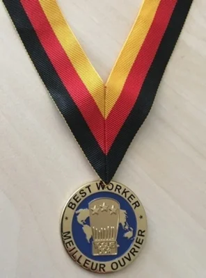 Jörg Künzer vom Gräfinthaler Hof erhielt die Goldmedaille „Toques d’Or Meilleur Ouvrier – Best Worker“. Foto: Toques d’Or International.