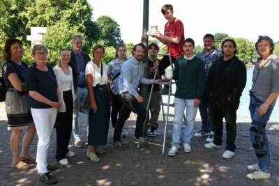 Klasse B2I bringt erste Sensoren an (Bild vergr&ouml;&szlig;ern)