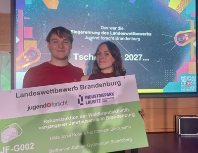 Meldung: Hilda und Ino fahren zum Bundesfinale!
