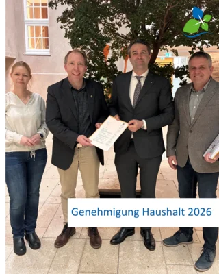 Meldung: Haushaltsgenehmigung für das Jahr 2026