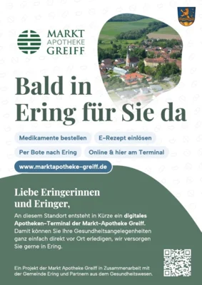 Eröffnung Terminal der Markt Apotheke Greiff in der Sparkasse Ering am 15.04.2026 (Bild vergr&ouml;&szlig;ern)