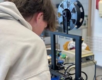 am 3D-Drucker