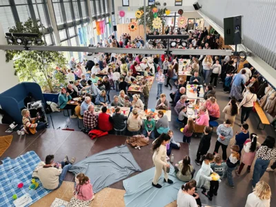 Gut besuchtes Frühlingsfrühstück