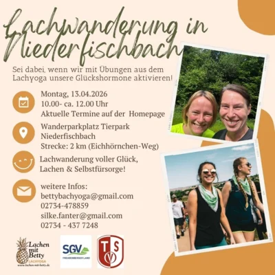 Lachwanderung in Niederfischbach - Mach mit! (Bild vergr&ouml;&szlig;ern)