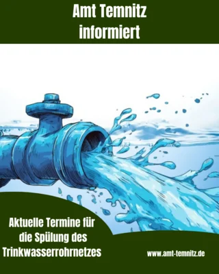 Öffentliche Bekanntmachung zur Rohrnetzspülung in Storbeck & Storbeck Ausbau (Bild vergr&ouml;&szlig;ern)