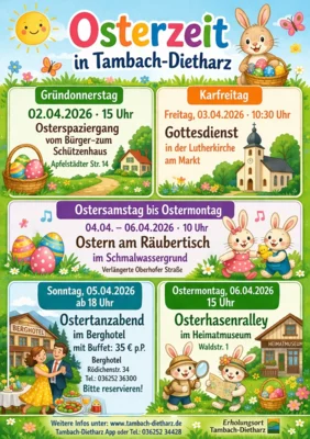 Osterzeit in Tambach-Dietharz (Bild vergr&ouml;&szlig;ern)