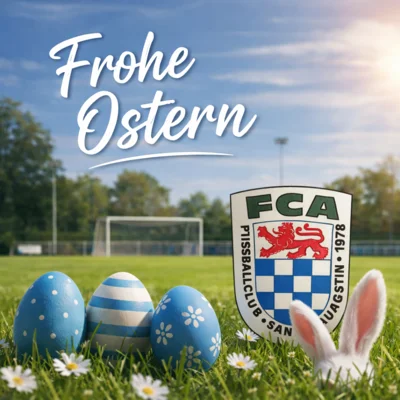 Frohe Ostern wünscht der FCA (Bild vergr&ouml;&szlig;ern)