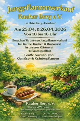 Tag der offenen Gärtnerei auf dem Rauhen Berg in Gelnhaar (Bild vergr&ouml;&szlig;ern)