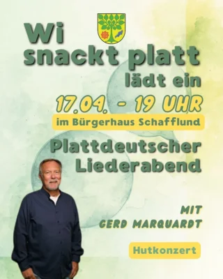 Plattdeutscher Liederabend