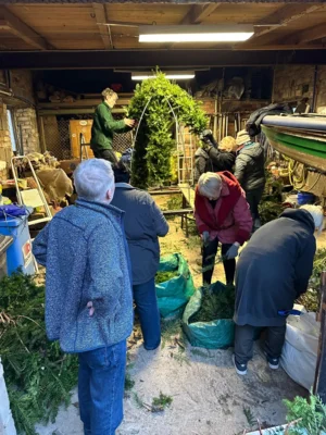 Dank an engagierte Bürgerinnen und Bürger für den Osterschmuck in Saalburg-Ebersdorf (Bild vergr&ouml;&szlig;ern)