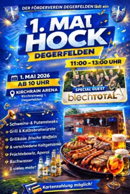 Meldung: 1. Mai Hock am Sportplatz Degerfelden