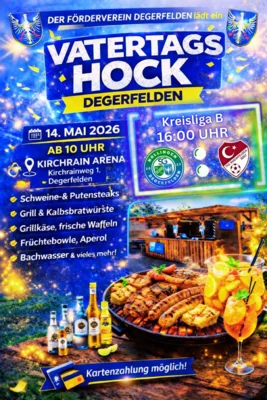 Meldung: Vatertagshock am Sportplatz Degerfelden