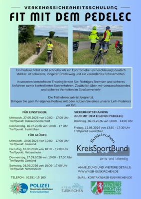 Fit mit dem Pedelec (Bild vergr&ouml;&szlig;ern)