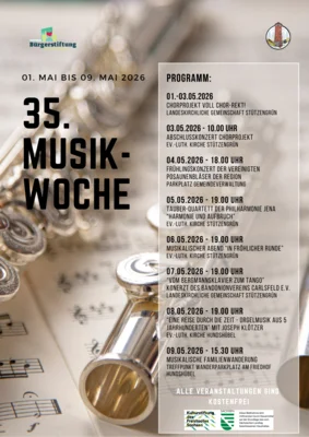 35. Musikwoche in Stützengrün (Bild vergr&ouml;&szlig;ern)