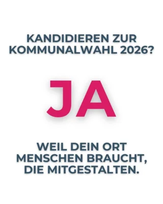 Aufruf zur politischen Mitarbeit (Bild vergrößern)