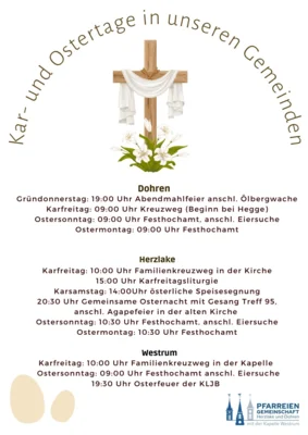 Kar- und Ostertage (Bild vergr&ouml;&szlig;ern)